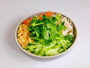 所有食材混合。