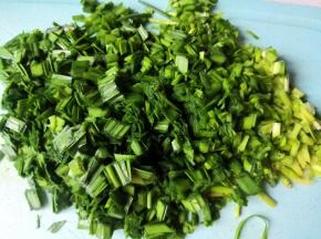 韭菜切末