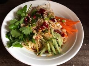 淋入香油