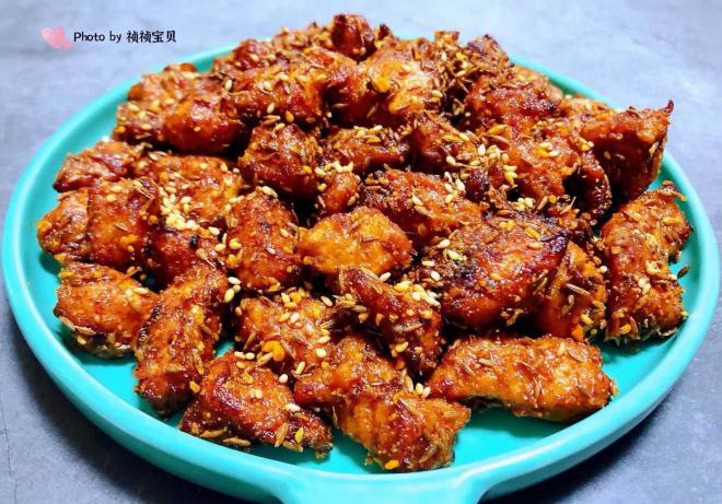 孜然香辣鸡丁