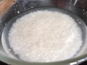 梗米提前浸泡半小时