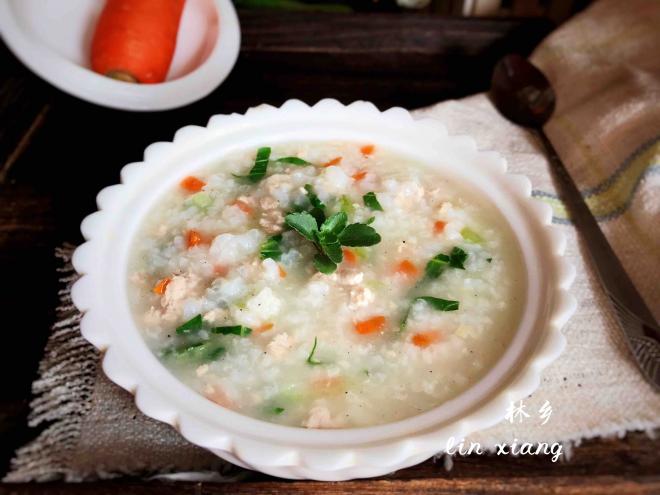 蔬菜瘦肉粥