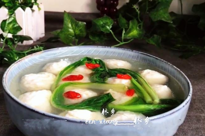 手工鱼丸汤