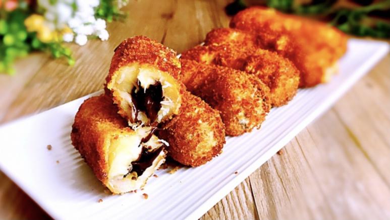 巧克力酥皮香蕉