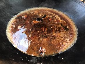 加入两倍的温水