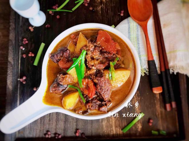 番茄土豆炖牛肉