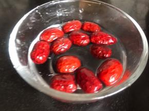 红枣提前浸泡1小时