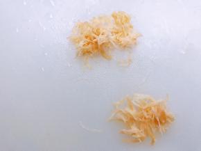 泡软的元贝撕成细丝