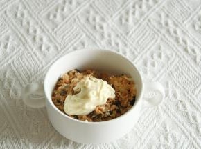 发酵期间，肉松和沙拉酱混合均匀。