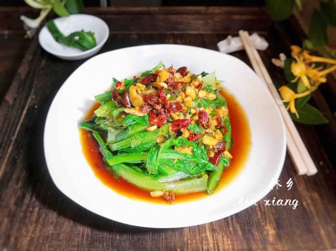 凉拌莴笋叶