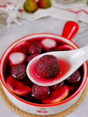 杨梅荔枝这样做太好吃啦！