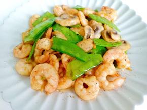 虾仁Q弹鲜美，荷兰豆脆爽开胃，分分钟光盘。