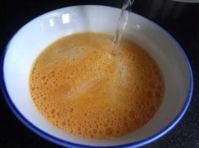 加入温水