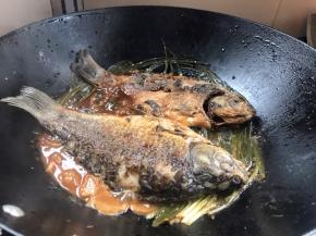 开盖后大火收汁