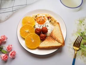 简单又营养的早餐就做好啦！