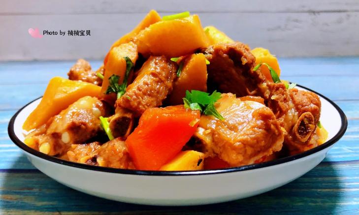 山药胡萝卜炖排骨