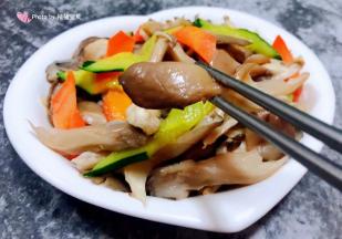 平菇入口鲜嫩爽口比吃肉还好吃