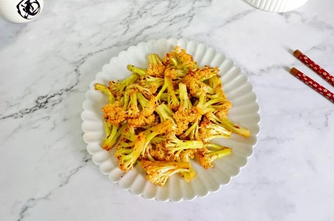 减脂期必备款【烤花菜】