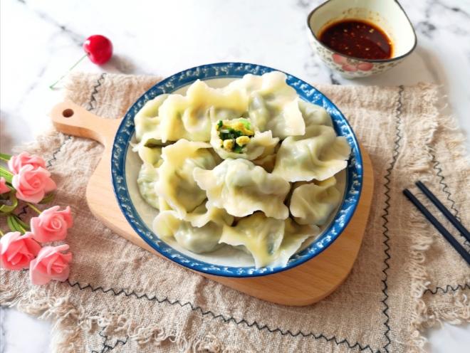 韭菜粉条鸡蛋馅饺子