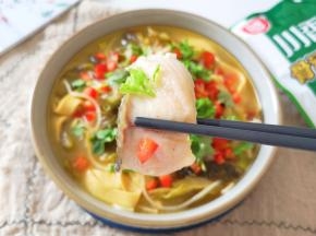 鱼片滑嫩入味，太好吃啦！