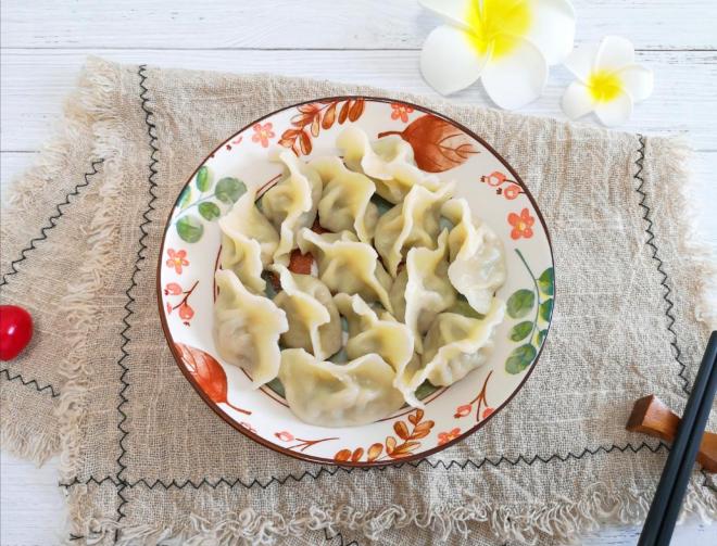 豇豆大肉馅饺子