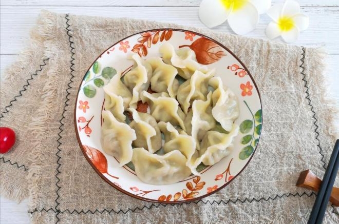 豇豆大肉馅饺子