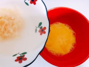 倒入泡发元贝的水，比例我是1:1