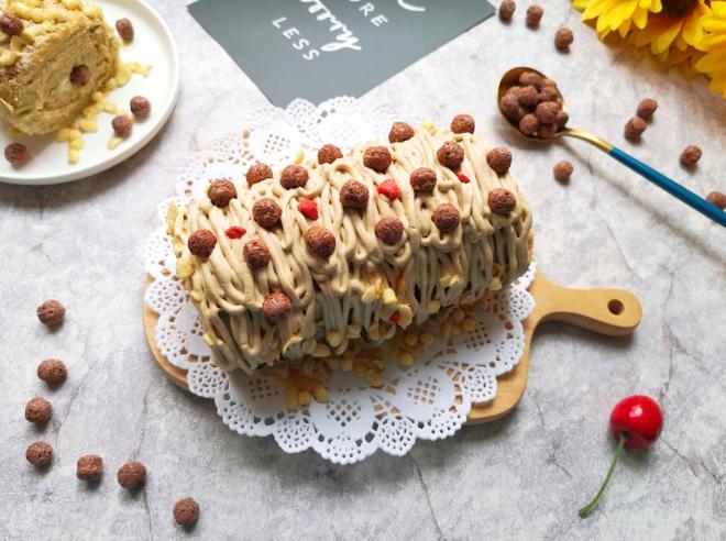 咖啡奶油蛋糕卷