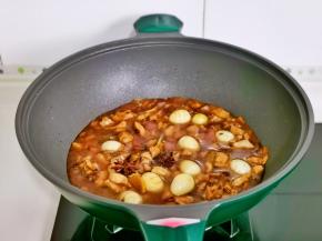 加入一碗水烧开。