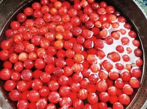 煮8分钟左右即可关火！晾至温热！