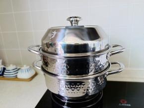 开大火烧开蒸12分钟即可。