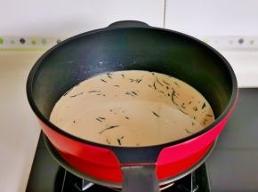 再加入450M L纯牛奶。