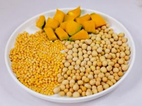 双豆南瓜豆浆。