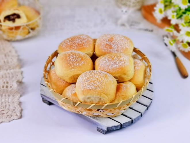 牛奶蜜豆小面包