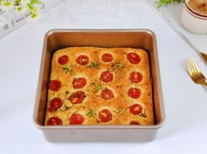 颜值爆表的佛卡夏面包。