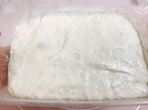 醒发好的面团
