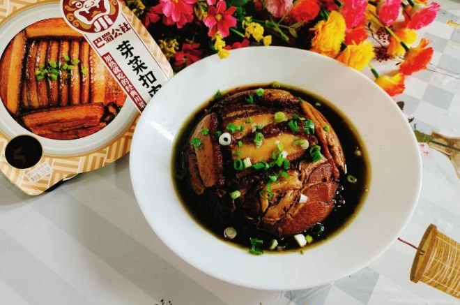 芽菜扣肉