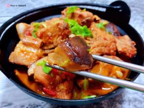 香菇入口堪比肉肉还美味混搭着番茄独有的味道好吃到爆