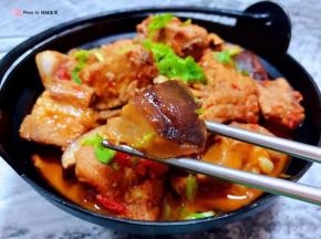 香菇入口堪比肉肉还美味混搭着番茄独有的味道好吃到爆