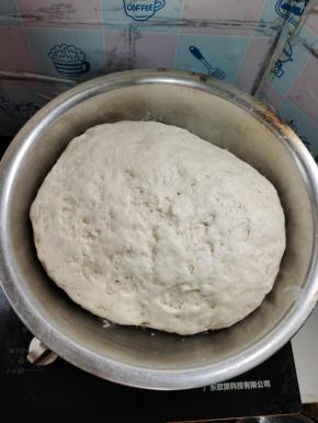 盖上盖子，发酵至两倍大！