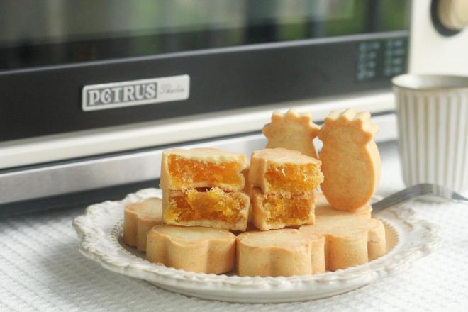 酥掉渣，超级好操作的凤梨酥，酸甜软萌带拉丝