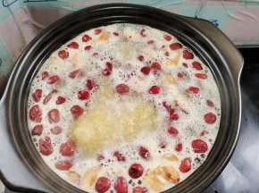 大火煮开后转最小火！