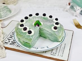 冷藏后再切开哈！！！我心急直接切了！！