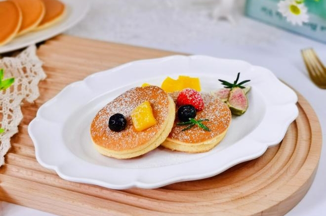 酸奶舒芙蕾松饼