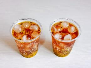 两杯依次添加做好。