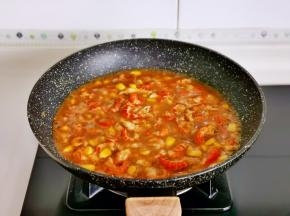 加入1小碗水烧开。