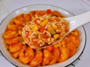 一口一勺，太赞了。