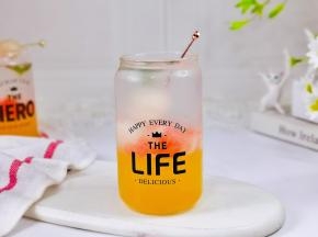 放入水果串、薄荷叶就好啦！