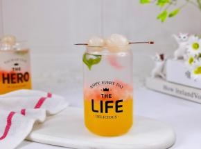 不用白凉粉也能做的茶冻。