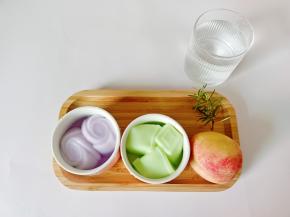 准备好所有的食材。